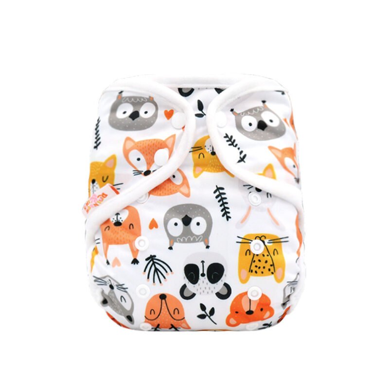 Rainbow Cute Fashion Cloth Diaper – Comfortable & Eco-Friendly Baby Diaper