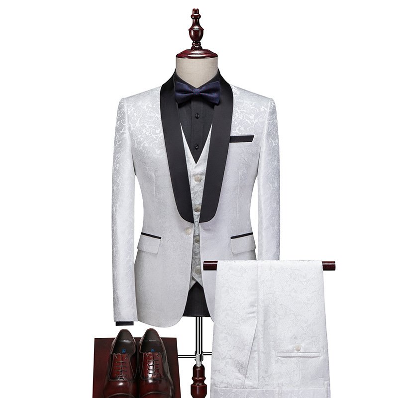 Wedding Dress Men's Plus-Size Suit - Elegant & Tailored Formal Wear