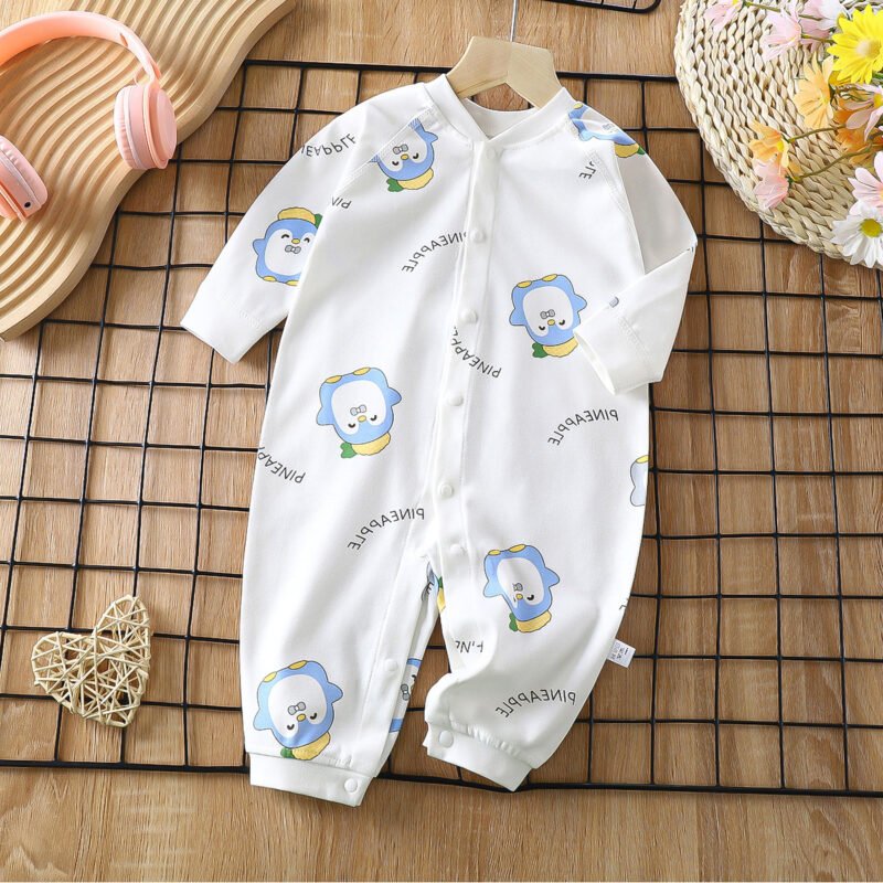 Baby Cotton Jumpsuit – Soft & Breathable One-Piece Outfit for Infants