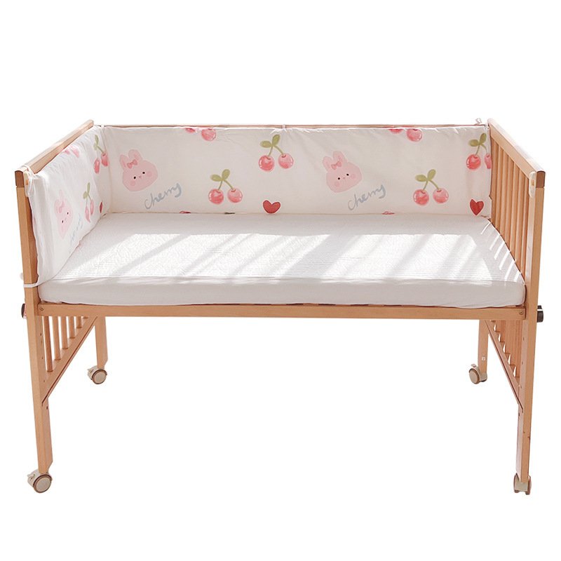 Single-Piece Bed Fence - Anti-Collision Baby Bed Protector for Safety