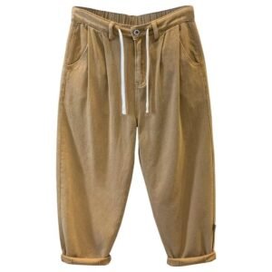Men's High Street Loose Plus Size Work Jeans – All-Matching Casual Workwear