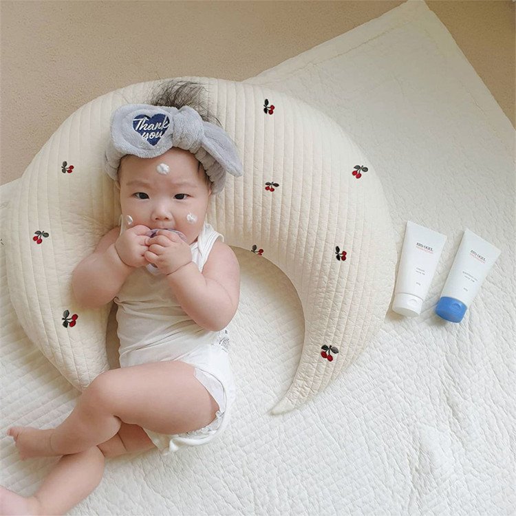Baby Nursing U-Shape Pillow - Comfortable Sleeping Cushion for Newborns & Children