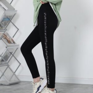 High Waist Nine-Point Pants- Stylish & Comfortable