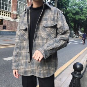 Loose Long-Sleeved Shirts for Men – Comfortable and Stylish Casual Wear