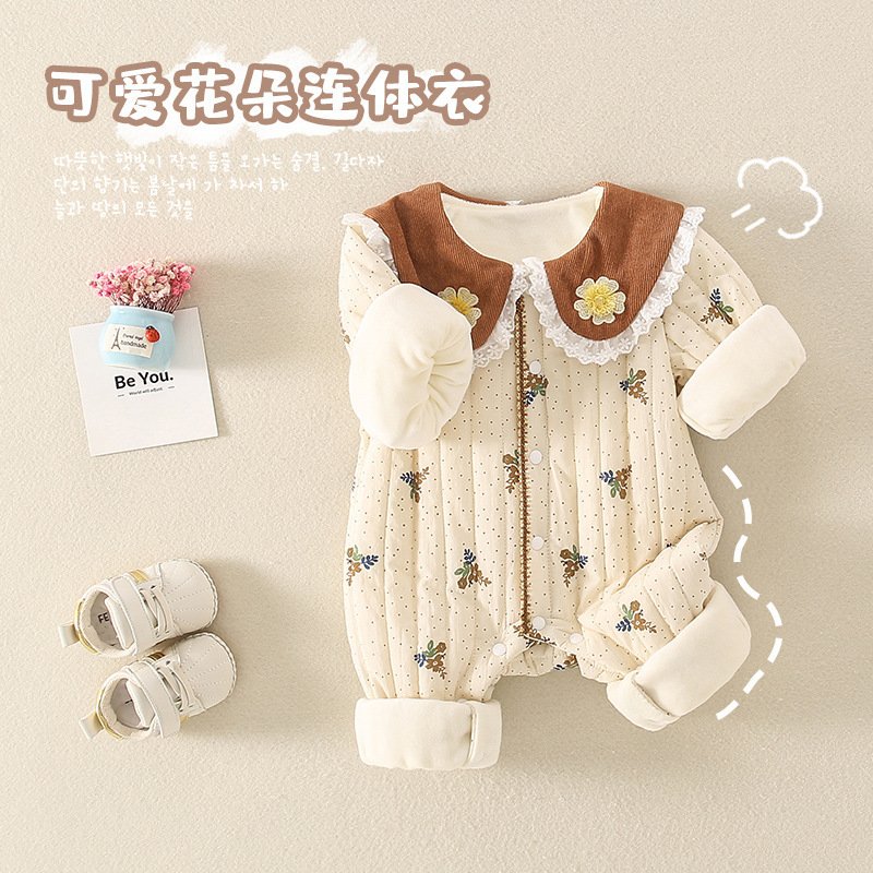 Floral Baby Jumpsuits – Adorable & Comfortable One-Piece Outfits for Babies