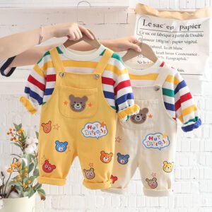 Boy's Top Overalls Suit | Stylish & Comfortable Kids' Outfit