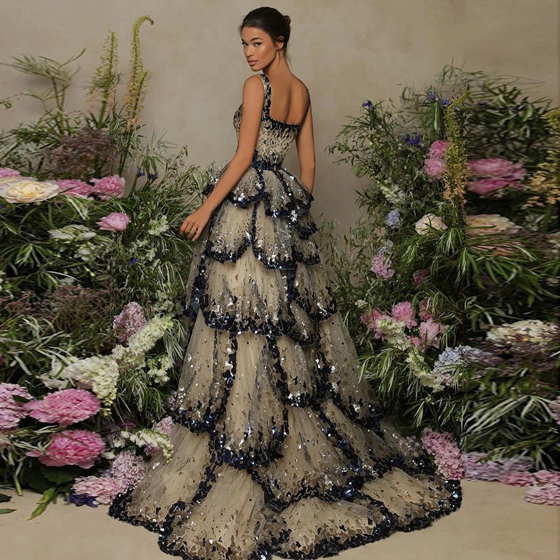 Women's High-End Luxury Puffy Dress Skirt - Elegant & Glamorous