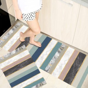 Bathroom Absorbent & Kitchen Floor Mats – Non-Slip Door Mats for Home