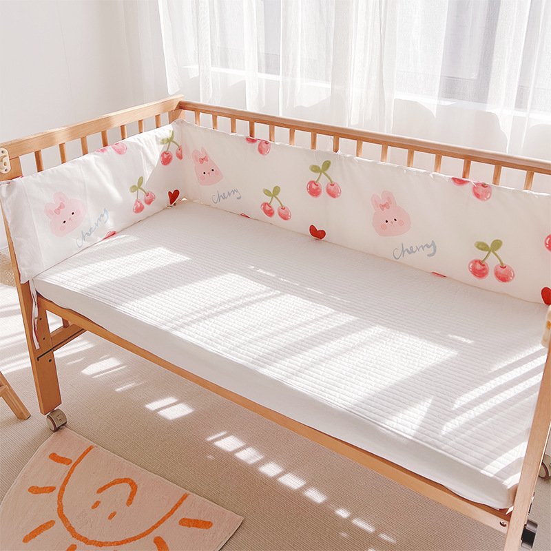 Single-Piece Bed Fence - Anti-Collision Baby Bed Protector for Safety
