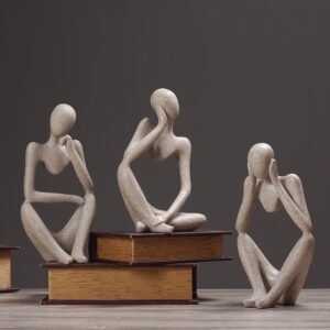Creative Abstract Character Thinker Ornaments – Living Room Home Accessories & Wedding Gifts