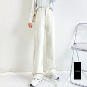 Women's High Waist Pants- High Waist Loose Draping Pants for a Comfortable Fit
