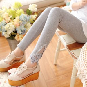 Fashion Ladies Crochet Lace Leggings – Stylish, Elegant & Comfortable
