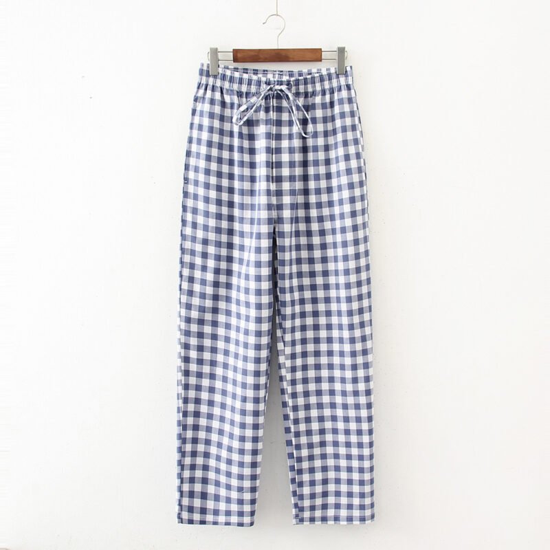 Men's Cotton Pajamas- Comfortable & Breathable for Spring and Summer