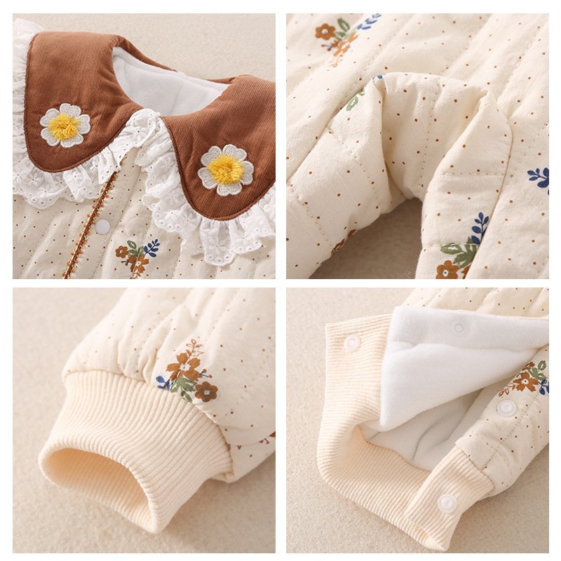 Floral Baby Jumpsuits – Adorable & Comfortable One-Piece Outfits for Babies
