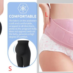 Maternity Leggings High Waist Pants - Comfortable Pregnancy Wear for Women