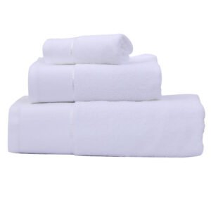 Cotton Towel Bath Set – Three-Piece Water-Absorbing Gift Towel Bath Towel Set