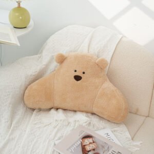 Bejirog Bear Home Pillow – Modern Simple Cartoon Cute Decor for Living Room and Bedroom