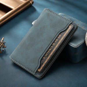 MagSafe Magnetic Card Holder - Leather Cell Phone Holder & Card Cover