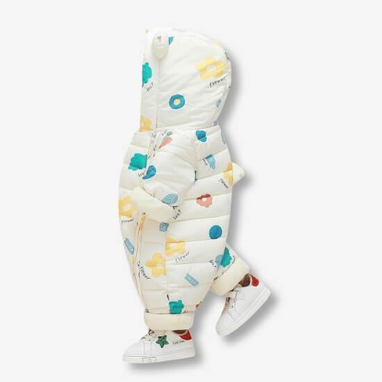 Baby Velvet Romper – Warm One-Piece Suit for Cozy Winter Comfort