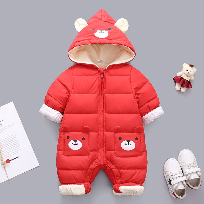 Baby Onesies Plus Velvet – Thickened Shiny Surface for Extra Comfort
