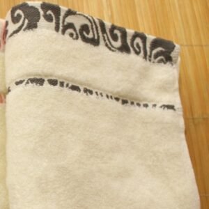 High-Quality Pure Cotton Crepe-Free Jacquard Thickening Face Towel – Soft & Absorbent