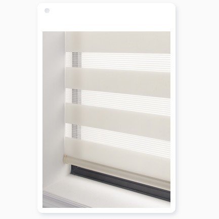 Soft Gauze Semi-Shading Rolling Curtain – Electric Zebra Roll-Up Window Treatment