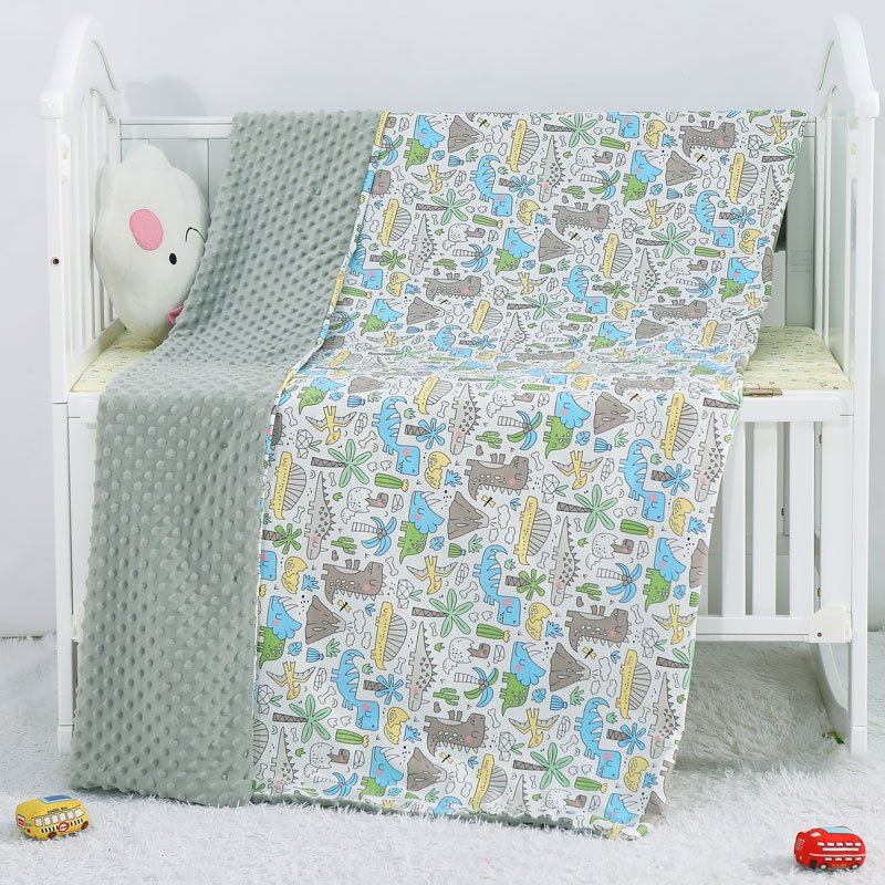 Cartoon Baby Blankets - Soft Peas Blankets for Children & Strollers
