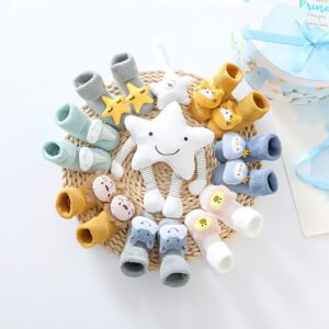 Baby Socks Gift Box Set – Adorable & Cozy Sock Set for Infants