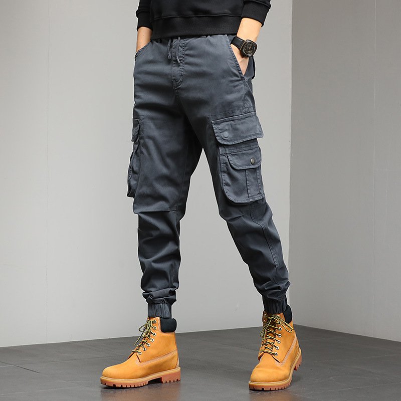 Multi-Bag Fashion Brand Casual Pants – Men's Stylish & Functional Everyday Wear
