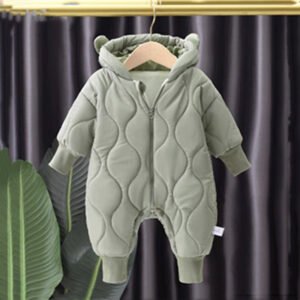 Boys and Girls Solid Color Outer Bodysuit | Comfortable & Stylish Kids Outfit