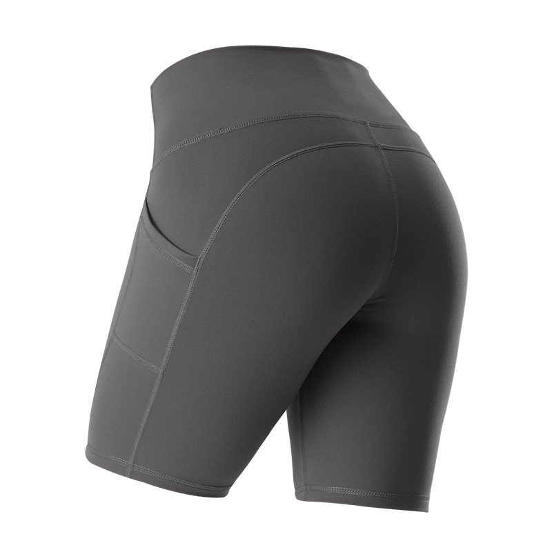 High Waist Fitness Gym Workout Leggings with Pockets | Athletic Yoga Pants for Slim Hips Lifting