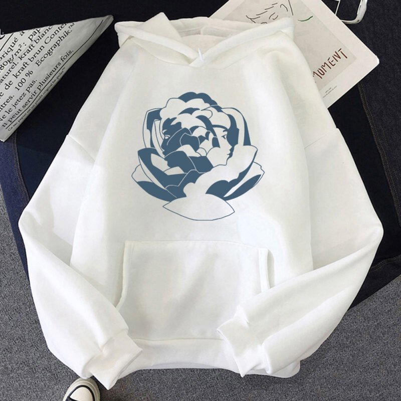 Fashionable Casual Polyester Hoodie Sweater for Women - Comfortable & Stylish