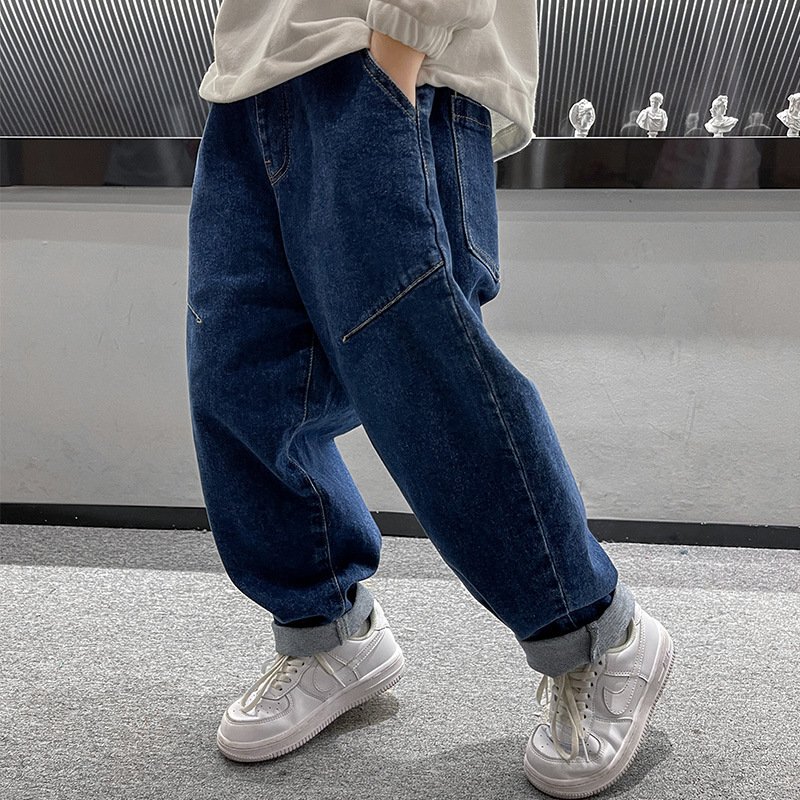 Boys Autumn Jeans | Casual Spring and Autumn Handsome Trousers for Children