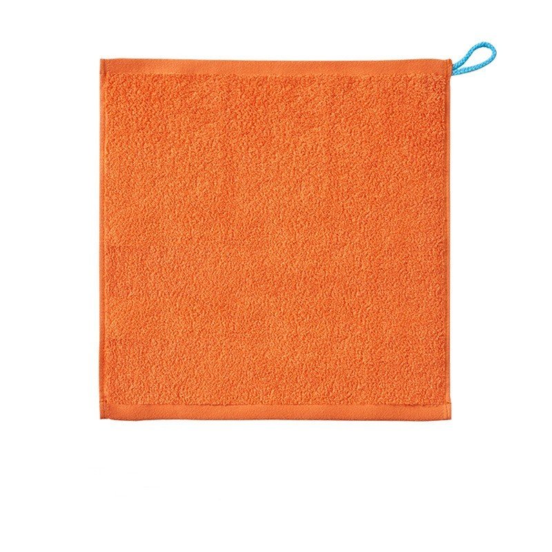 Children's Pure Cotton Towel – White Solid Color Soft & Gentle for Kids