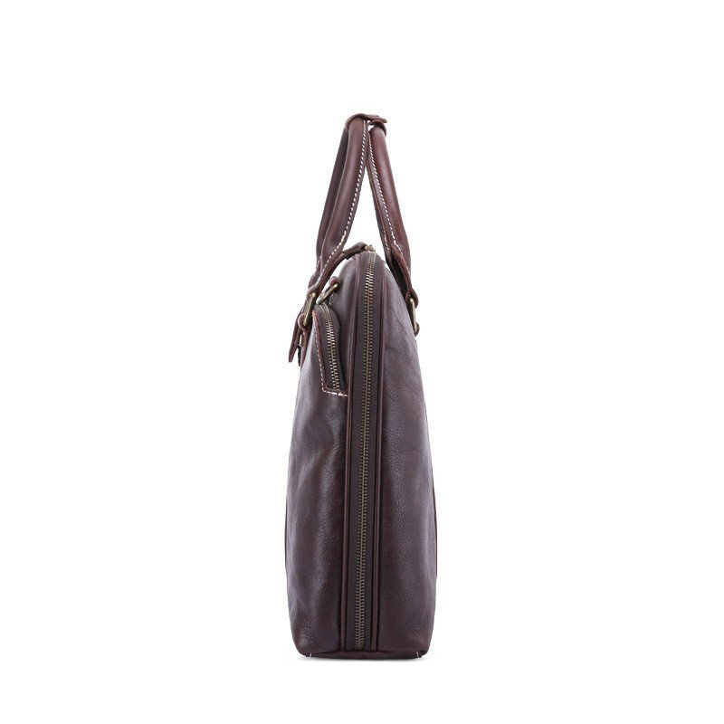 Men's Handbag Leather Briefcase | Shoulder Crossbody Bag for Work & Travel