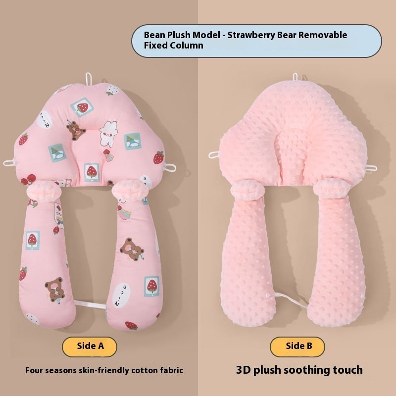 Baby Soothing Pillow – Anti-Startle & Head Shaping Pillow for Comfortable Sleep