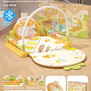 Baby Gymnastic Rack Harmonium - Multifunctional Bed Bell for Play & Learning