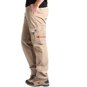 Loose Straight Casual Cargo Overalls for Men - Comfortable Summer Workwear and Casual Style