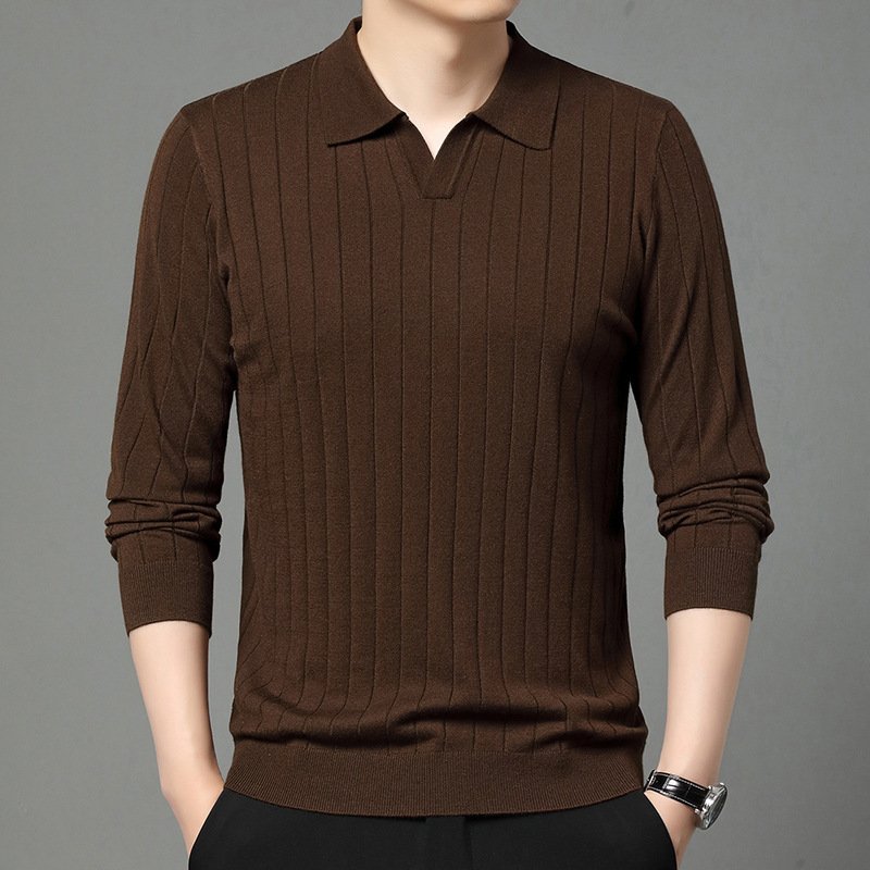 Autumn All-Matching Pullover Sweater for Men – Stylish & Versatile