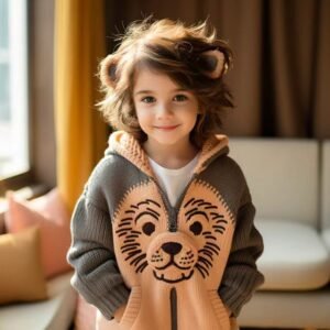 Boys and Girls Sweater | Western Style Knitted Kids Sweater for Fall & Winter