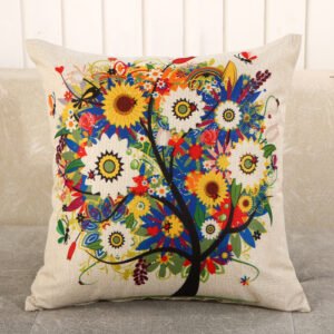 Fabric Decoration Supplies – Linen Printed Pillows for Car, Bedside, and Couch