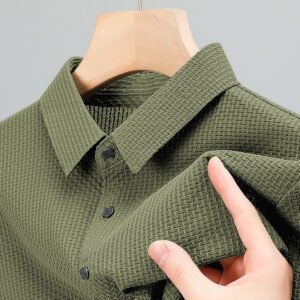 Business Casual Breathable Thin Top – Lightweight & Stylish Office Wear