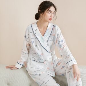 Women's Fashion Casual Cotton Home Wear Suit - Comfortable and Stylish Loungewear
