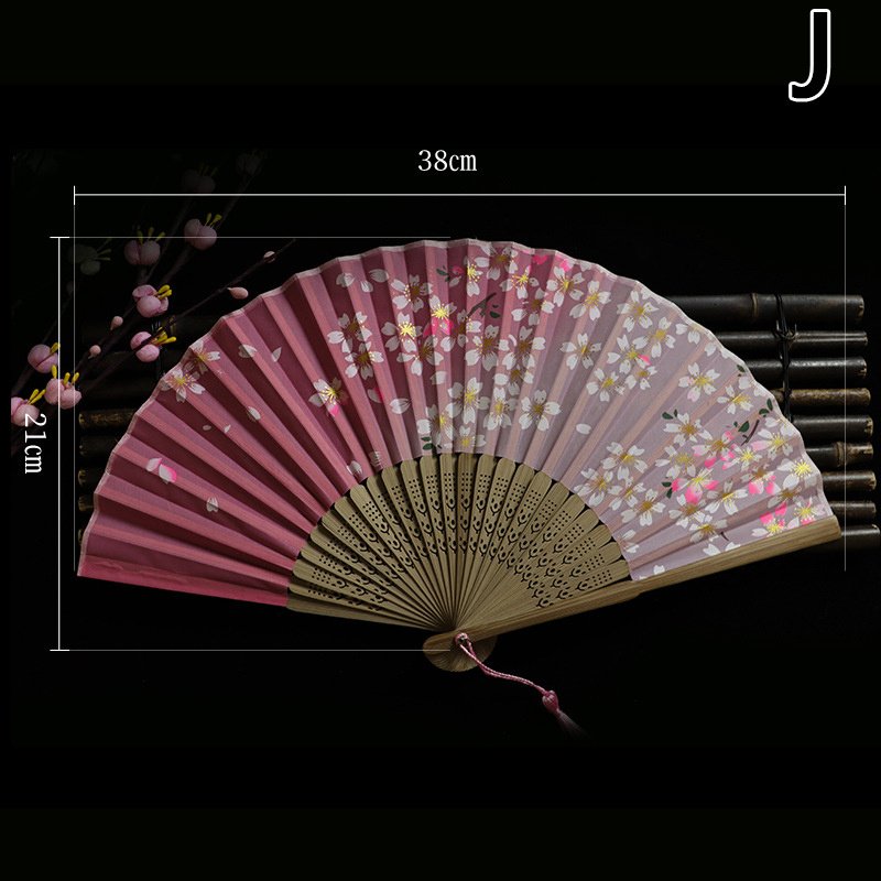 Ancient Style Folding Fan – Erqing Japanese Craft Gifts, Unique Handcrafted Fan