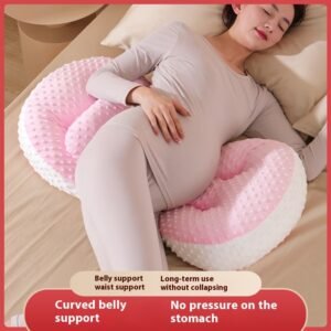 Multifunctional U-Shaped Maternity Pillow - Comfortable Waist Support for Pregnant Women