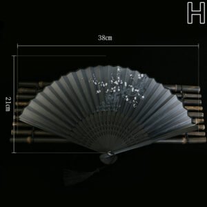 Ancient Style Folding Fan – Erqing Japanese Craft Gifts, Unique Handcrafted Fan