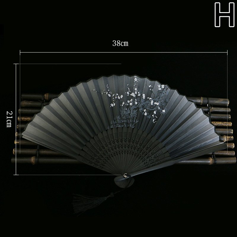 Ancient Style Folding Fan – Erqing Japanese Craft Gifts, Unique Handcrafted Fan