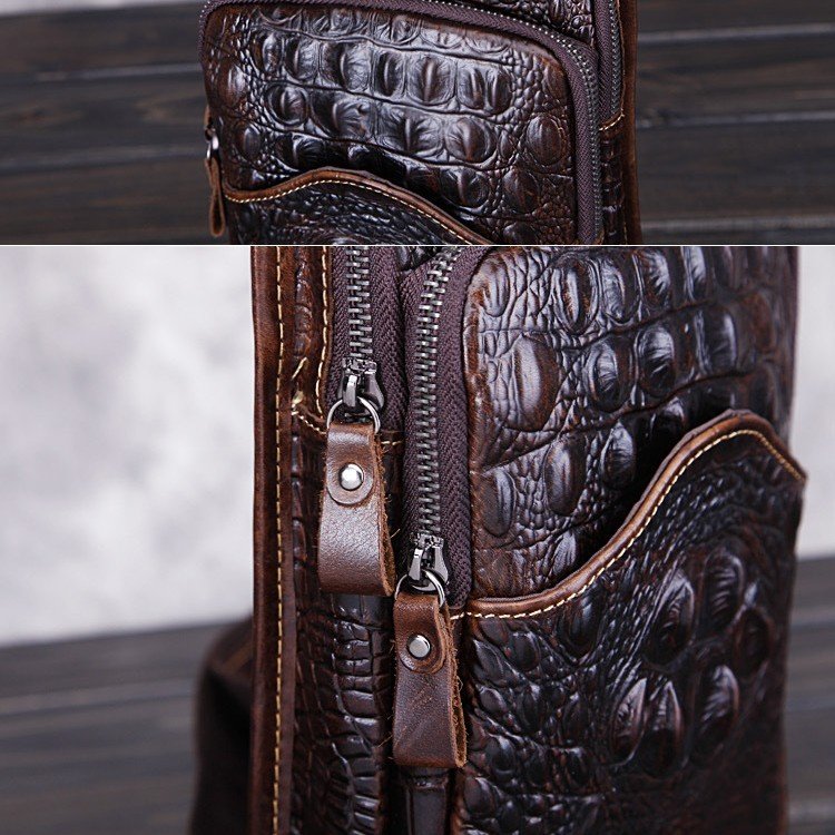 Men's Casual Waxed Cowhide Satchel - Genuine Leather Stylish & Durable Satchel Bag