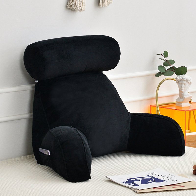 Large Backrest with Arm Neck Pillow – Comfortable Support for Sofa and Bed