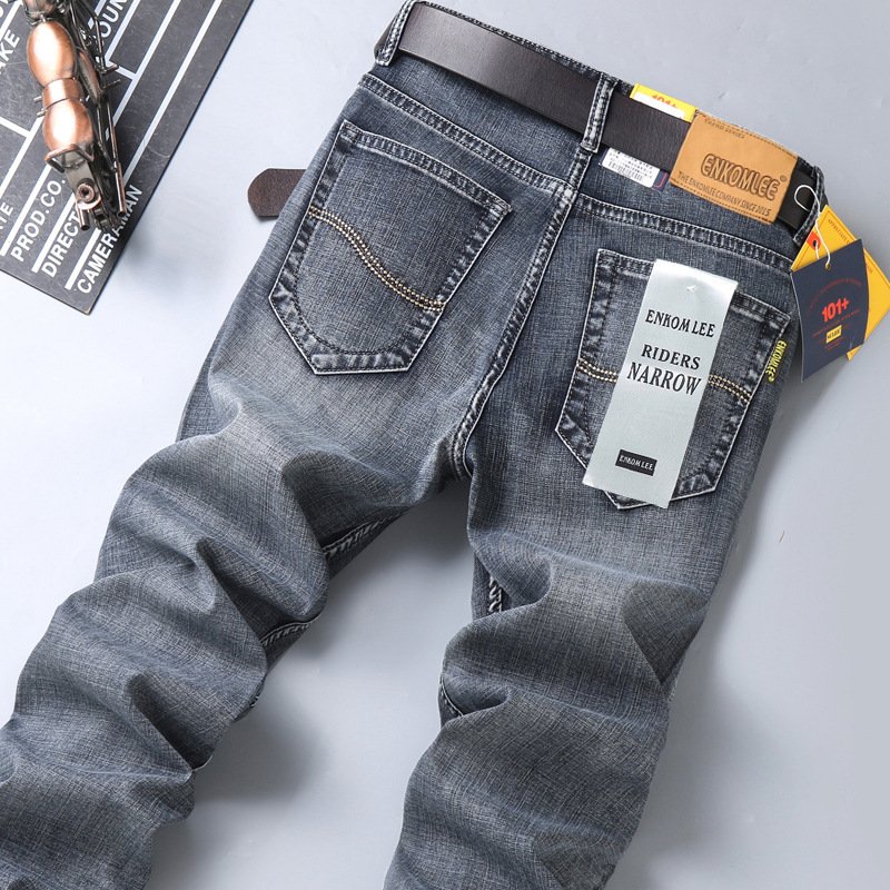 Straight Slim Stretch Business Casual Style Youth Trousers – Stylish & Comfortable